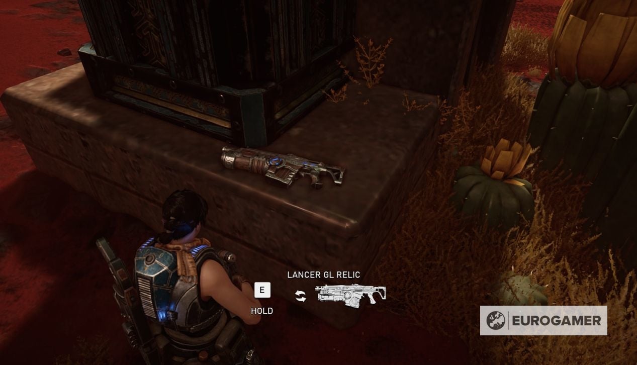 Gears 5 Relic Weapon locations Where to find the Lancer Relic, Boltok